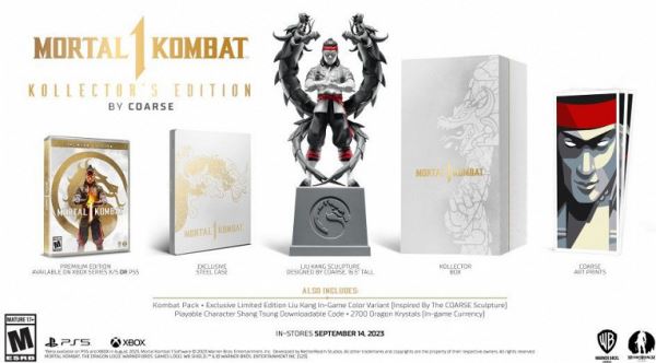 Для Mortal Kombat 1 показали коллекционное издание с фигуркой Лю Кана