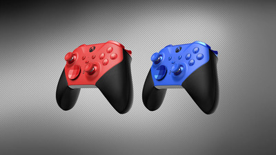 Microsoft представила новые расцветки для базовой версии контроллера Xbox Elite Series 2 — синюю и красную